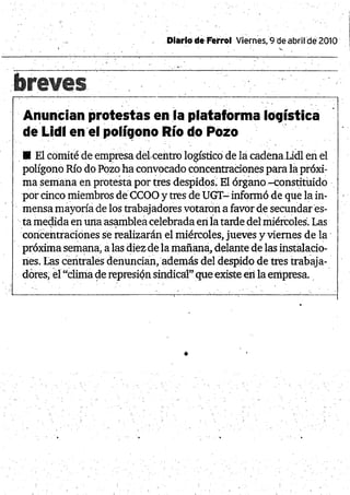 Notas Prensa Lidl