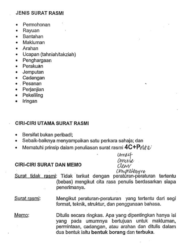 surat rasmi office   94