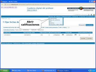 Abrir
calificaciones
 