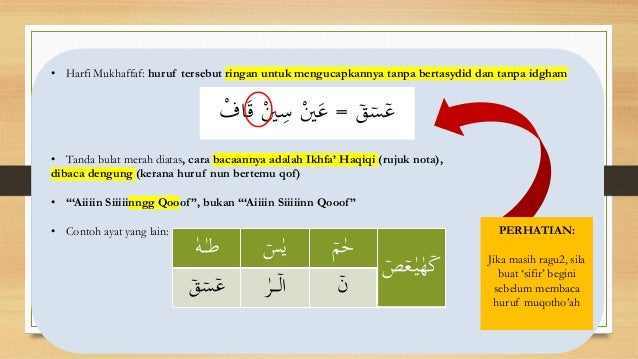 Nota Tajwid al-Quran Lengkap