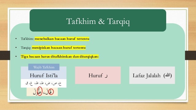 Nota Tajwid al-Quran Lengkap