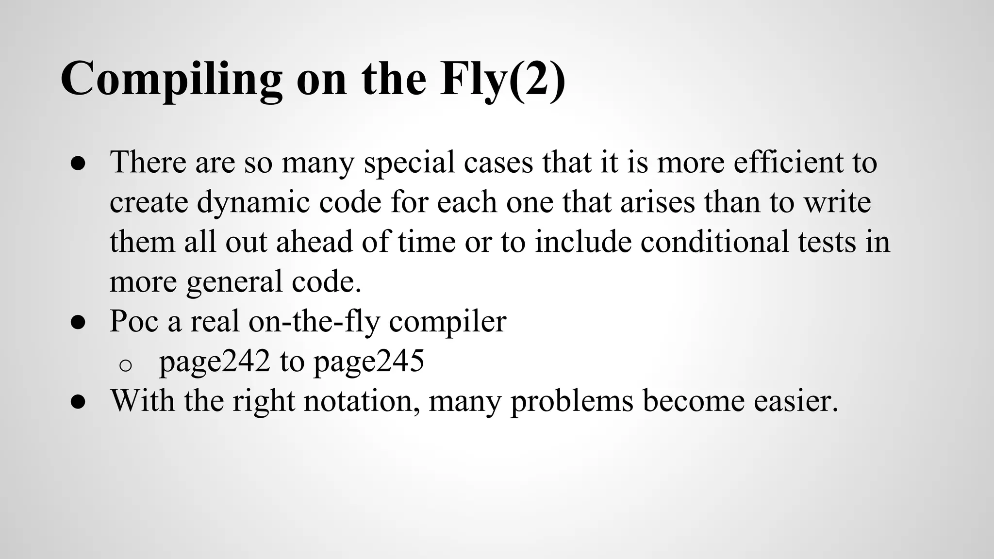 The Practice of Programming - Notation | PPT