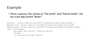 Pat Introduction Example Notation 3(n3) | PPTX
