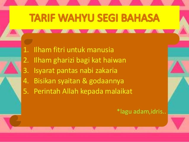 Nota (ulum quran) pendidikan quran sunnah f4