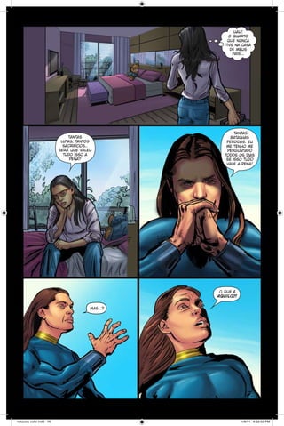 uau!
o quarto
que nunca
tive na casa
de meus
pais...

tantas
lutas, tantos
sacrifícios..
será que valeu
tudo isso a
pena?

tantas
batalhas
perdidas. eu
me tenho me
perguntado
todos os dias
se isso tudo
vale a pena!

o que é
aquilo?!
mas...?

notaveis color.indd 76

1/9/11 6:22:50 PM

 