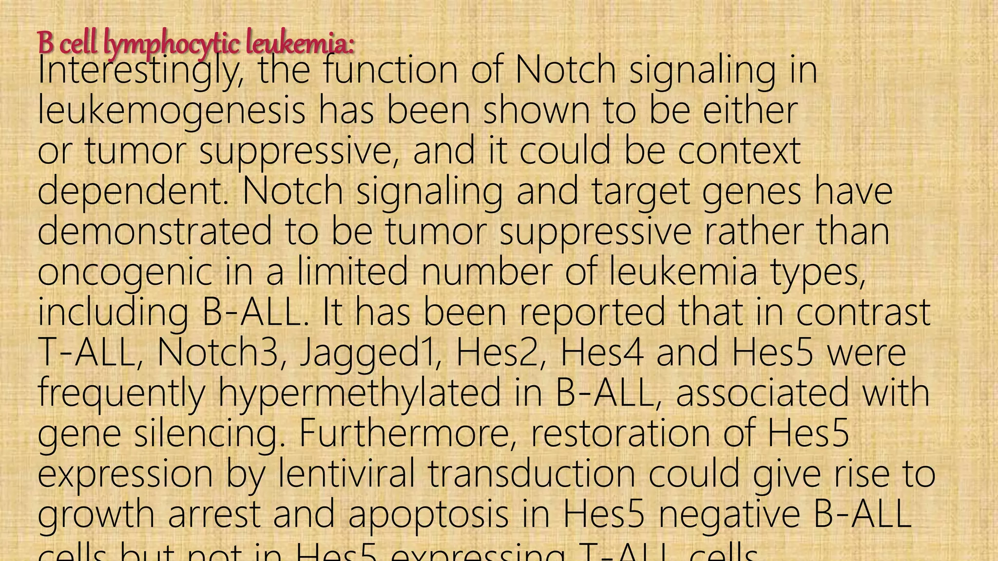 Notch signaling pathway | PPTX
