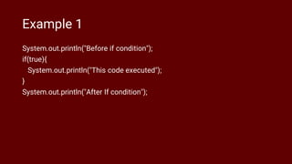 Java if else condition - powerpoint persentation | PPTX | Programming ...