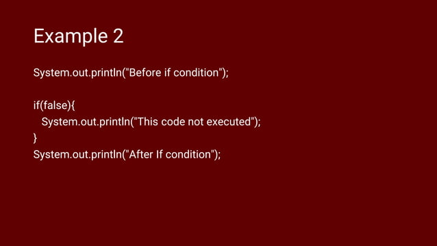 Java if else condition - powerpoint persentation | PPTX | Programming ...