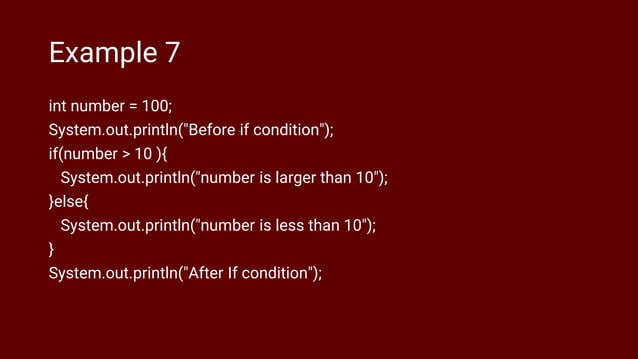 Java if else condition - powerpoint persentation | PPTX | Programming ...