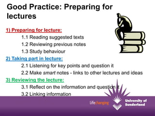It’s not unusual to have issues with academic reading.....Adapted from; Reiners, H., Moore, N. And Lewis, M. (2008) The international student handbook. Basingstoke; Palgrave.