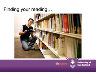 Finding items on reading list