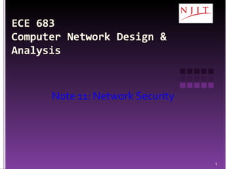 Note 11: Network Security 