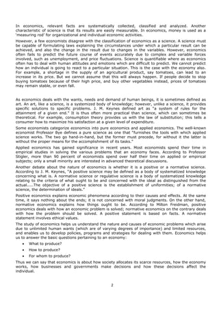 Note 1 introduction to microeconomics | DOC