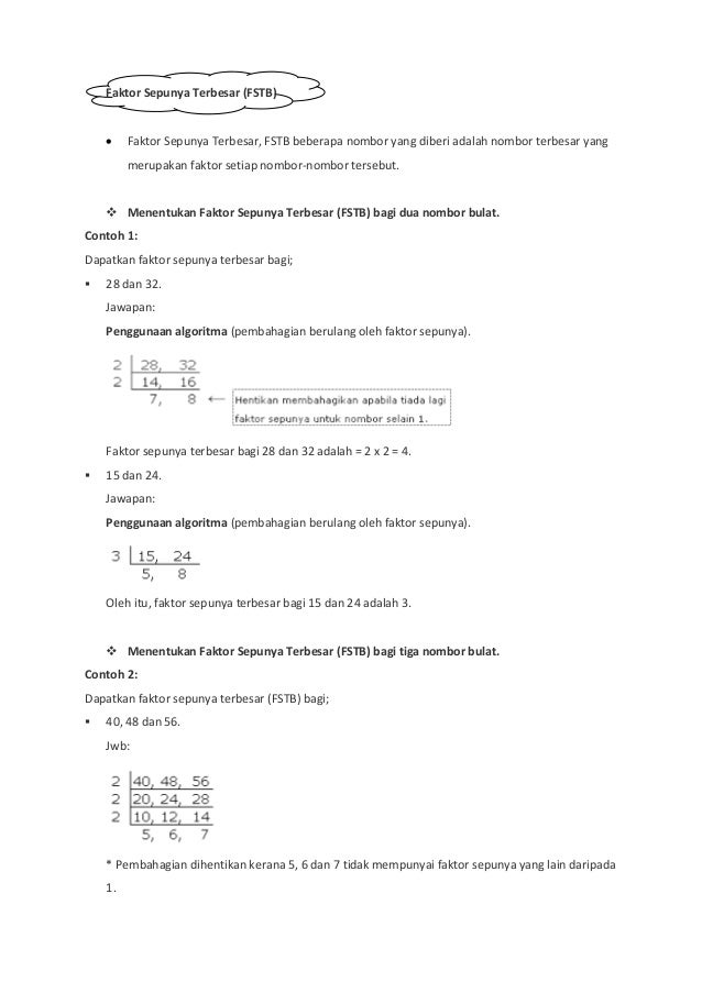 Matematik tingkatan 1 (nota 1)
