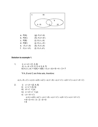Note 1 probability | PDF