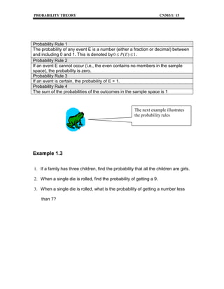 Zero Probability Note 2 probability | PDF