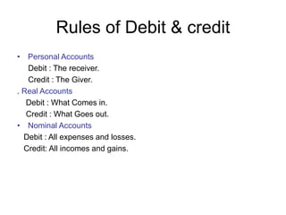 Note 3Accounting Mechanics, Basic Records.ppt