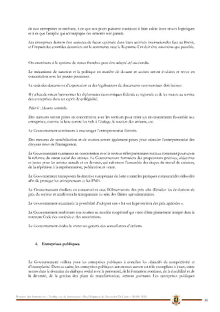 Accord de gouvernement