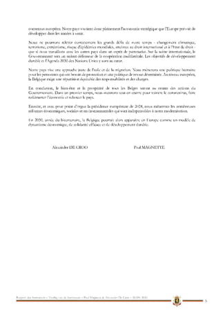 Accord de gouvernement