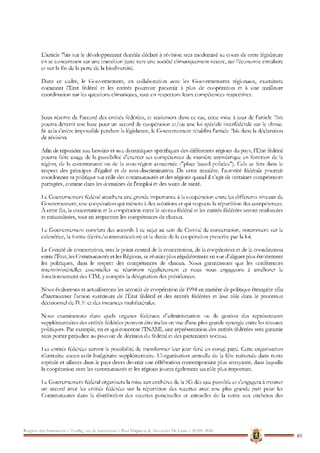 Accord de gouvernement