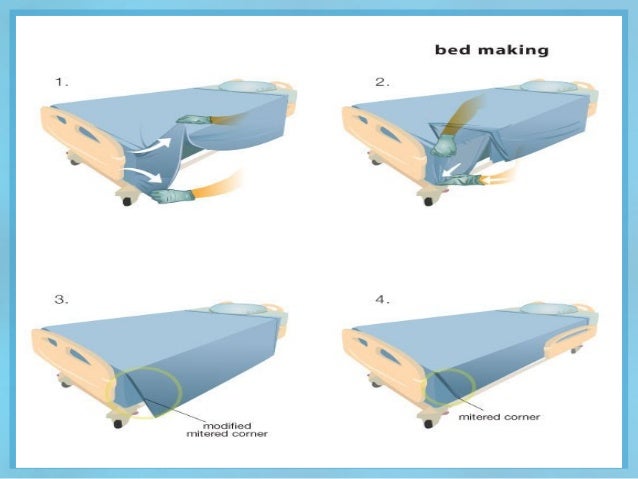 babithas note on bed making hospital corner sheets