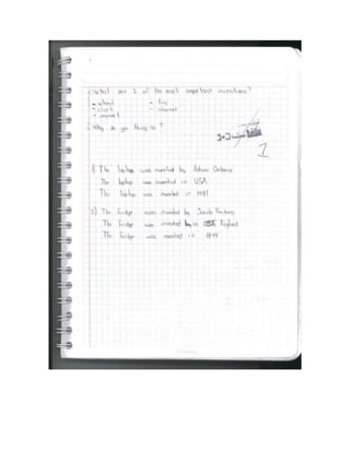 Notebook of English David Flores Casanova 4IV11 