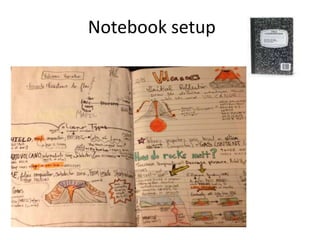 Notebook setup
 