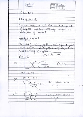 IIT JEE PHYSICS Class Notes by Ambarish Srivastava (Part 2) | PDF