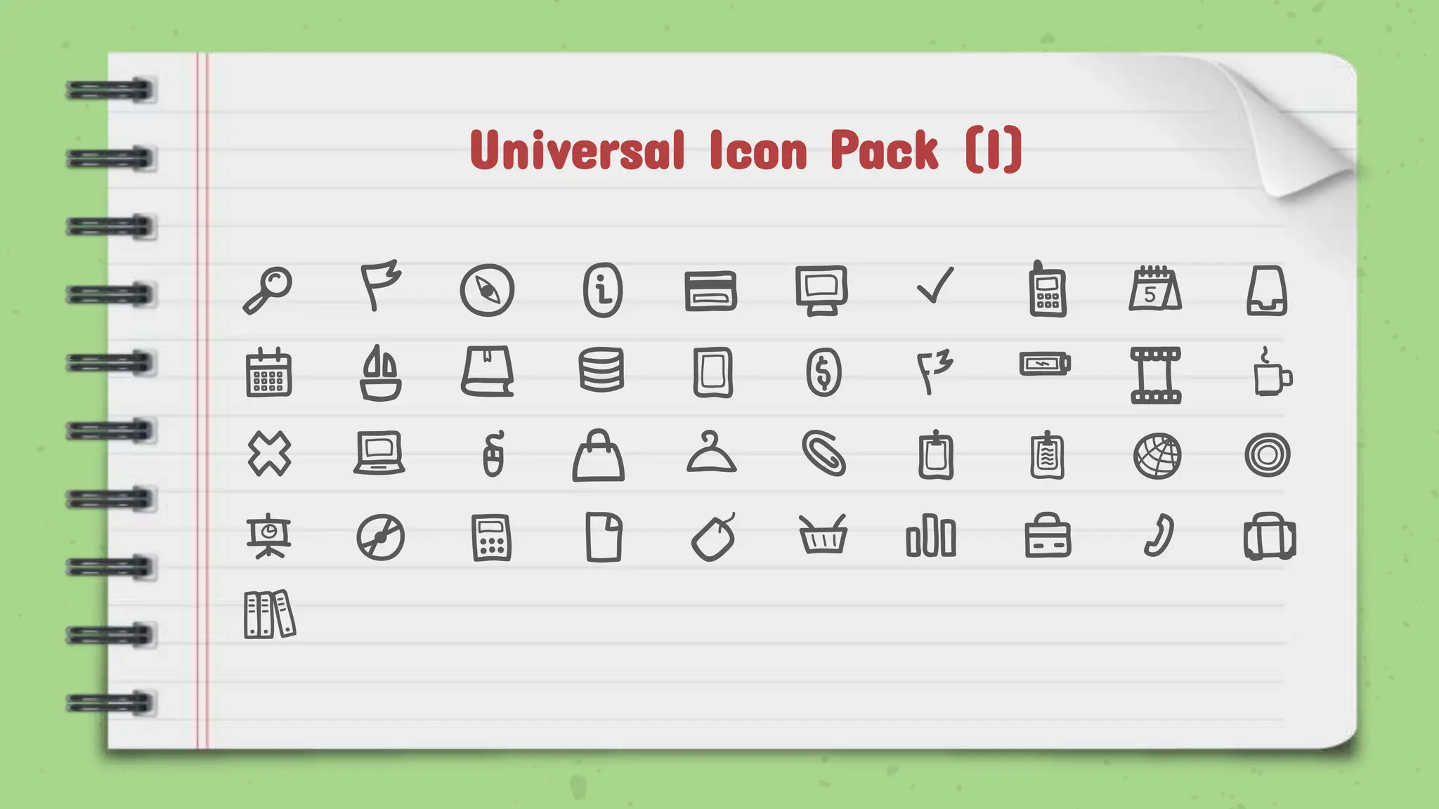Universal Icon Pack (I)
 