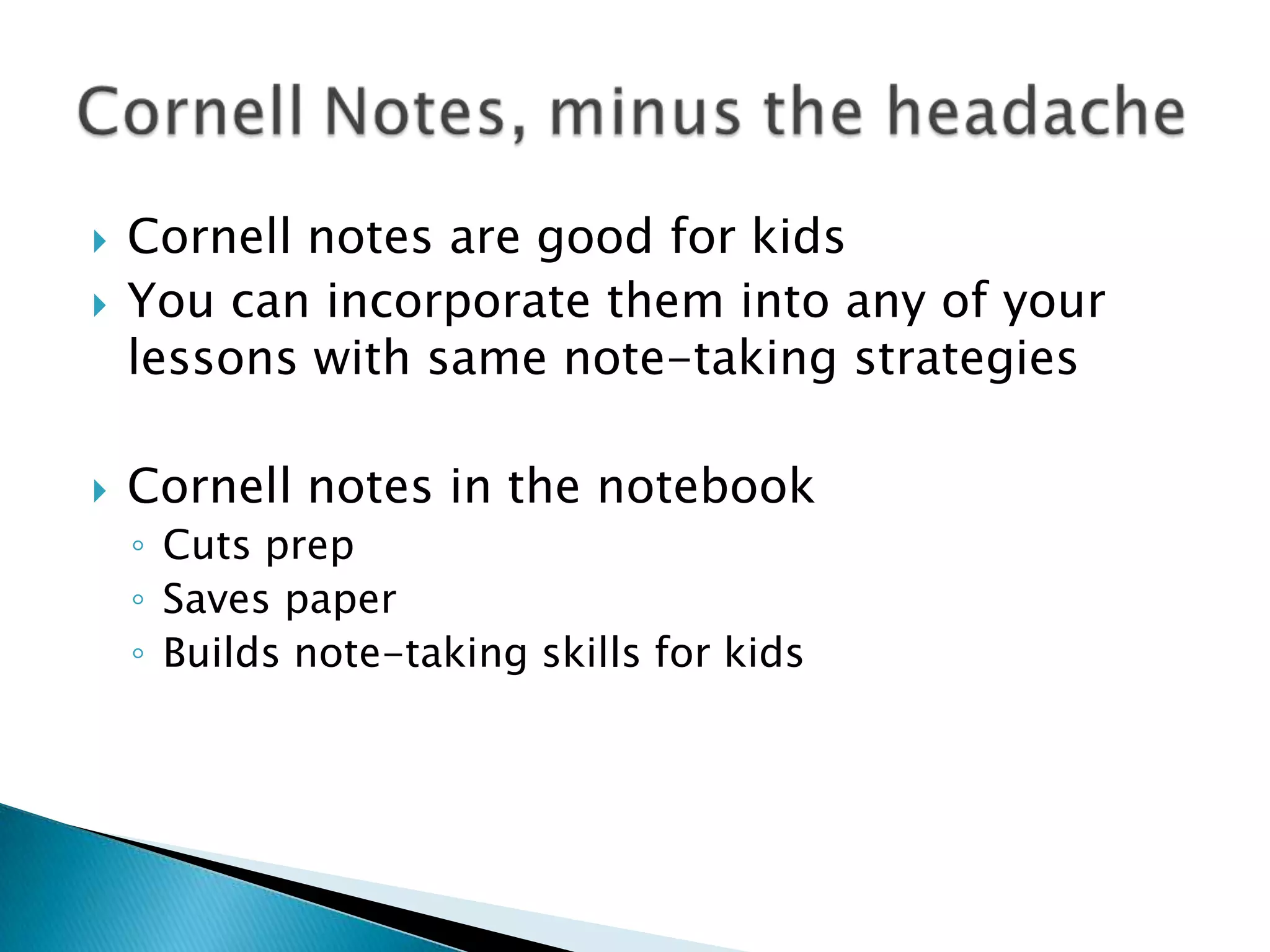 Example of a processing assignment for homework:Create a poster to illustrate the difference between a left and right side page of the notebookMust use at least four colors(Generally speaking, I always required at least four colors for credit)Student output for everything