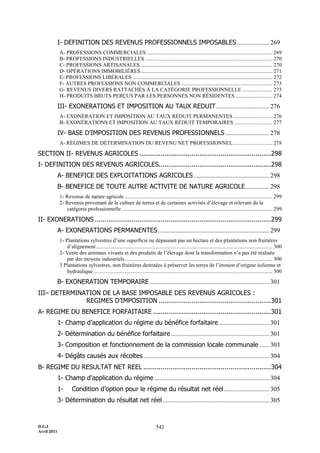 Maroc - Note circulaire 717_tome1 - is et ir