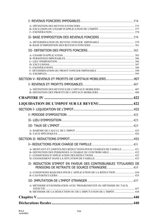 Maroc - Note circulaire 717_tome1 - is et ir