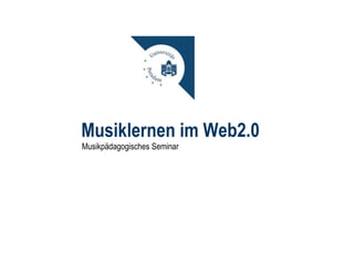 Musiklernen im Web2.0
Musikpädagogisches Seminar, WS 2009/2010
Dozent: Matthias Krebs


                      Noteflight.com
                      Ein Skript von Alesia und Sebastian
 