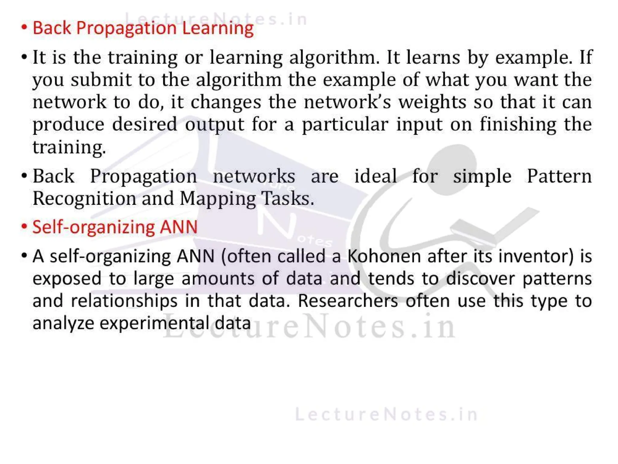 Note for Artificial Neural Network - ANN by Aman Kumar _ LectureNotes ...