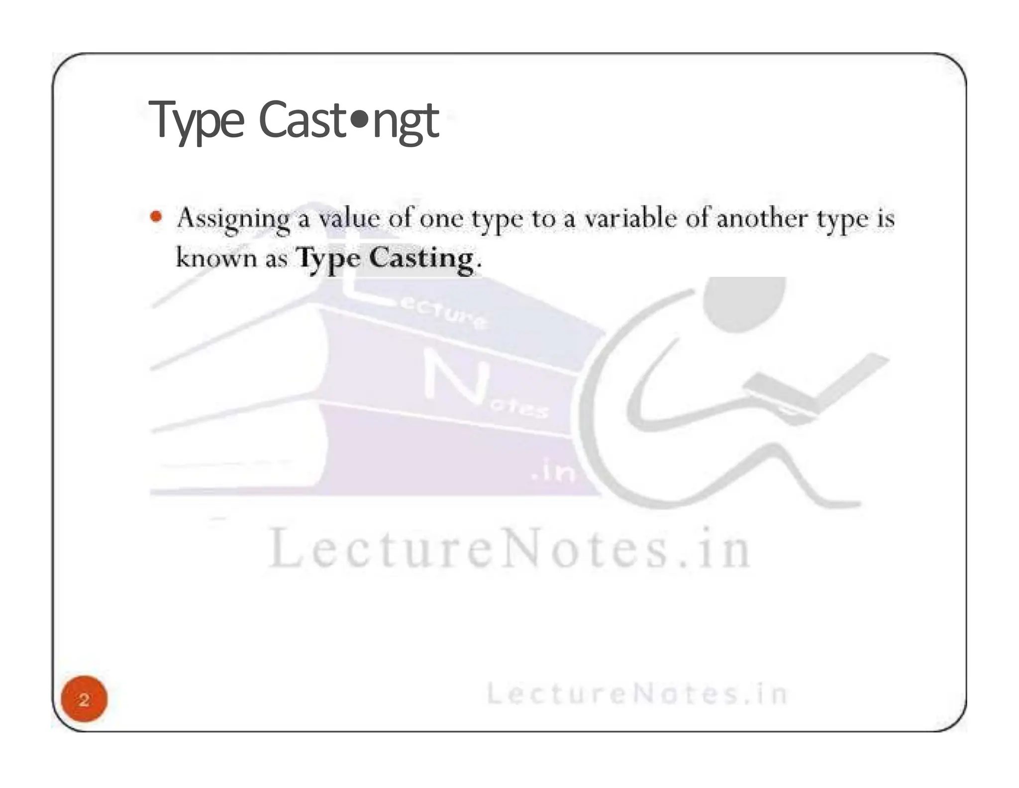 Type Cast•ngt 