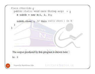 Fla:s cVerrido
public :tatic void caiz String arg: ›
call: :hovl 1 in B
 