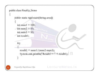 public class Finał1y_Dcmo
ÿiiblir static rigid niairi(String area])
 