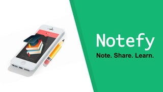 Note. Share. Learn.
Notefy
 