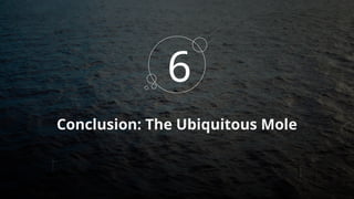 Conclusion: The Ubiquitous Mole
6
 