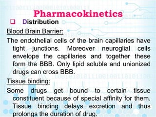 Pharmacokinetics
 Metabolism/Biotransformation
Chemical Reactions/Process involved in Metabolism
The chemical reactions o...