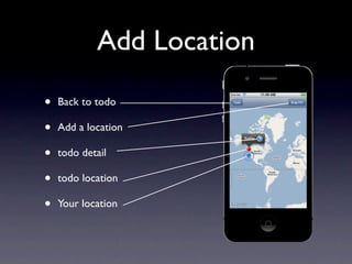 Add Location

•   Back to todo

•   Add a location

•   todo detail

•   todo location

•   Your location
 