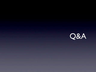 Q&A
 