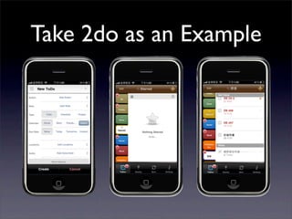 Take 2do as an Example
 