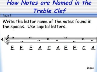 Note names part 1 © | PPT