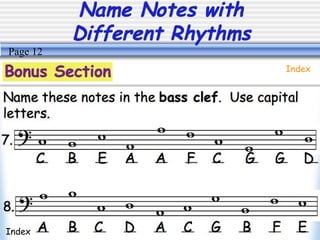 Note names part 2 © | PPT