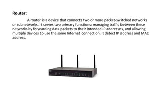 Basic Concepts of Computer Networking | PPTX