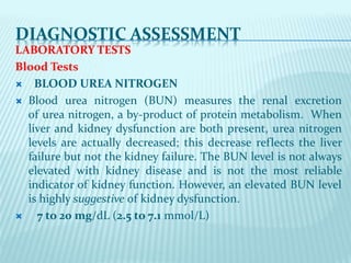 Note on assessment of renal or urinary system | PPTX