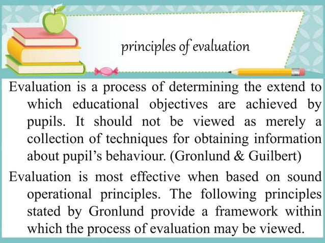 Note on Evaluation and Assessment in Nursing Education (Part - 01) | PPTX