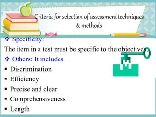 Note on Evaluation and Assessment in Nursing Education (Part - 01) | PPTX
