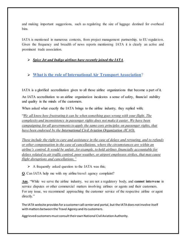 Note on iata | DOCX
